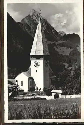 Saanen Kirche Kat. Saanen