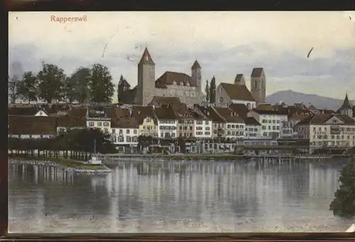 kk05121 Rapperswil SG  Kategorie. Rapperswil SG Alte Ansichtskarten