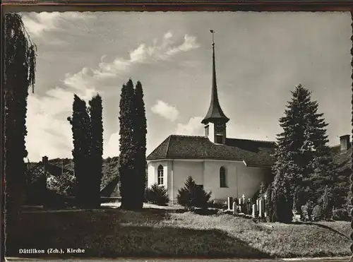 Daettlikon Kirche Kat. Daettlikon