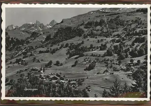 Spiringen Seilbahn Razismatt Riedling Kat. Spiringen