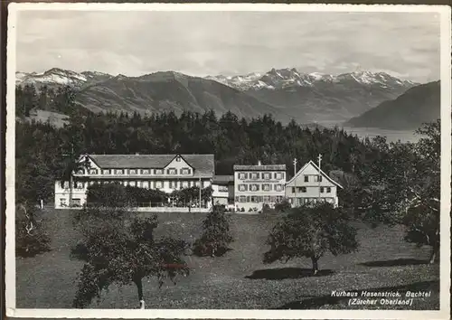 Bachtel Kulm Kurhaus Hasenstrick E. Buechli hess / Bachtel /Rg. Ricken