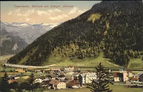 Tauernbahn Mallnitz Ankogel Kat. Bad Gastein