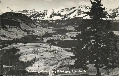 Sulzberg Vorarlberg Krumbach Kat. Sulzberg