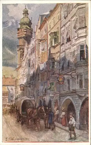Innsbruck Herzog Friedrichstr.  Kat. Innsbruck