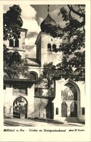 Millstatt Kirche Kriegerdenkmal Kat. Millstatt