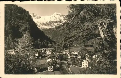 Mallnitz Kaernten Geiselspitze Kat. Mallnitz