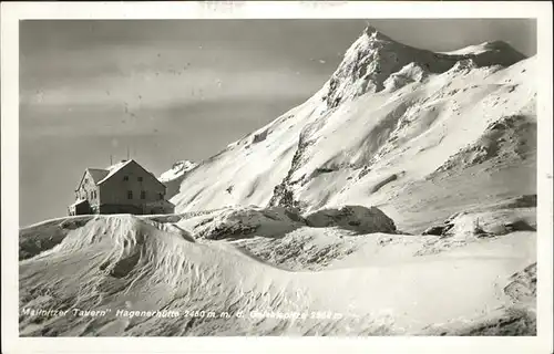 Mallnitz Kaernten Tauern Hagenerhuette Kat. Mallnitz