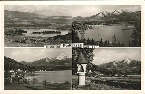 Faakersee Kaernten See Kat. Villach