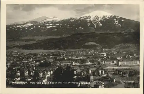 Innsbruck Panorama Patscherkofel Kat. Innsbruck
