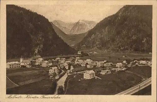 Mallnitz Kaernten Tauernbahn Kat. Mallnitz