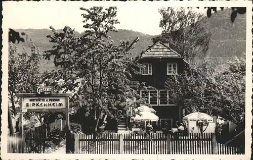 St Urban Kaernten Birkenhheim Gaststaette Pension Kat. St. Urban