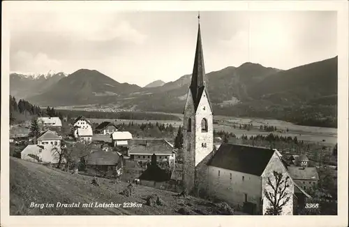 Greifenburg Berg Latschur Kat. Greifenburg