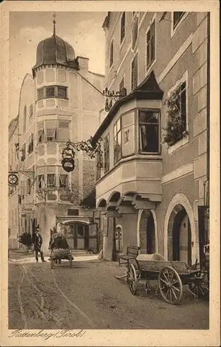 Rattenberg Tirol Gasse Kat. Rattenberg