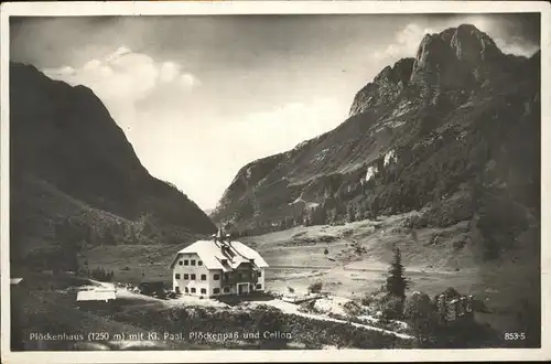 Ploeckenhaus Ploeckenpass Cellon Kat. Koetschach Mauthen