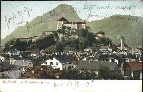 Kufstein Tirol Teilansicht Kufstein Festung Kirche Kat. Kufstein