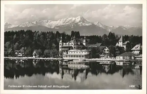 Velden Woerthersee Woerthersee Schloss Mittagskogel /  /