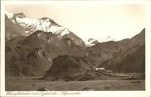 Kaprun Wasserfallboden Orglerhuette Kaprunertal Glocknergruppe Kat. Kaprun