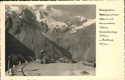 Heiligenblut Kaernten Grossglockner Hochalpenstrasse Sonnenwelleck Fuscherkarkopf Breitkopf / Heiligenblut /Oberkaernten