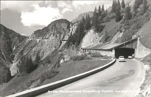 Lech Vorarlberg Flexenpass Flexenstrasse Tunnel Kat. Lech