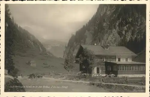 Hintertux Zillertal Lacknerbrunn in der Stillup Alpen / Tux /Tiroler Unterland