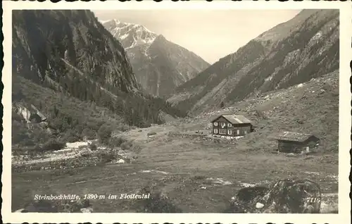 Mayrhofen Steinbockhuette Floitental Zillertal Kat. Mayrhofen