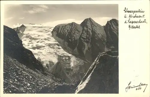 Hintertux Zillertal Schwarzenstein Grosse Moerchner Zillertaler Alpen / Tux /Tiroler Unterland