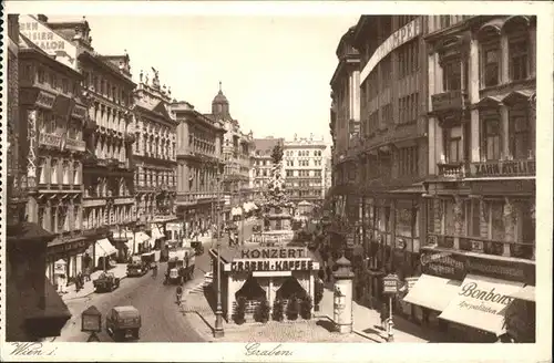 Wien Innenstadt Wien Graben Strasse Kat. Wien