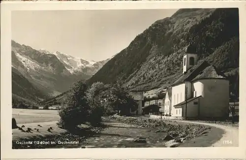 Gschnitz Tirol Gschnitzertal Kirche / Gschnitz /Innsbruck