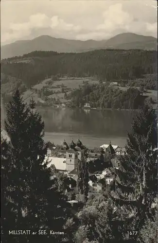 Millstatt Teilansicht Millstatt Millstaetter See Drautal Kat. Millstatt