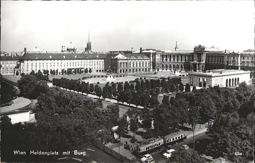 Wien Heldenplatz Burg Kat. Wien