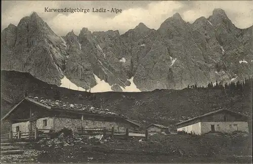 Ried Oberinntal Ladiz Alpe Karwendelgebirge Kat. Ried im Oberinntal