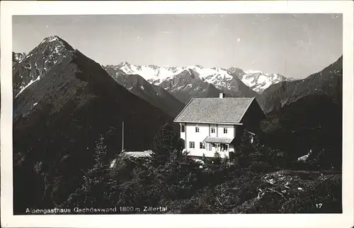 Hintertux Zillertal Alpengasthaus Gschoesswand / Tux /Tiroler Unterland