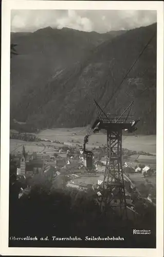 Obervellach Kaernten Teilansicht Obervellach Moelltal Tauernbahn Seilschwebebahn / Obervellach /Oberkaernten