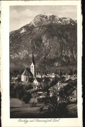 Brixlegg Tirol Teilansicht Brixlegg Kirche Sonnwendjoch Unterinntal / Brixlegg /Tiroler Unterland