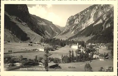 Ginzling Teilansicht Ginzling Zillertal Kat. Mayrhofen
