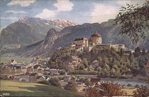 Kufstein Tirol Teilansicht Kufstein Festung Kaisergebirge Kat. Kufstein