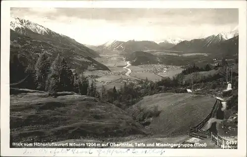 Moesern Oberinntal Telfs Miemingergruppe Kalkalpen Kat. Telfs