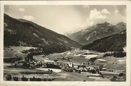 Steinach Brenner Tirol Teilansicht Steinach Gschnitztal / Steinach am Brenner /Innsbruck