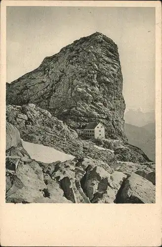 Saalfelden Steinernes Meer Riemannhaus Ramseider Scharte Sommerstein Steinerne Meer Berchtesgadener Alpen / Saalfelden am Steinernen Meer /Pinzgau-Pongau