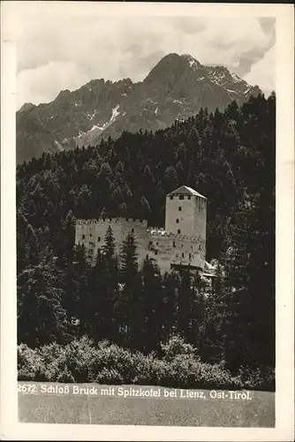 Lienz Tirol Schloss Bruck Spitzkofel Lienzer Dolomiten Kat. Lienz