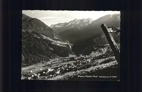 Wenns Pitztal Tirol Panorama / Wenns /Tiroler Oberland