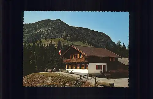 Thiersee Jausenstation Ackernalm Landl Thalerjoch Kat. Thiersee