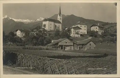 Kaprun Teilansicht Kaprun Kirche Kaprunertal Hohe Tauern Kat. Kaprun