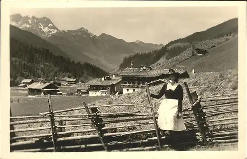 Gerlos Hochtal Gerlos Blick auf Torhelm Gerlostal Zillertal Kat. Gerlos