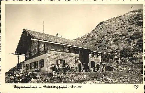 Groedig Zeppezauerhaus Untersberggipfel Geiereck Berchtesgadener Alpen Kat. Groedig