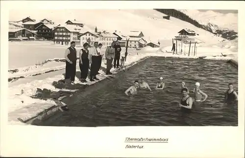 Hintertux Zillertal Thermalschwimmbad Tuxer Alpen / Tux /Tiroler Unterland