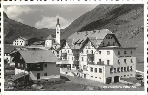 Galtuer Tirol Hotel Fluchthorn Kirche Paznaun / Galtuer /Tiroler Oberland