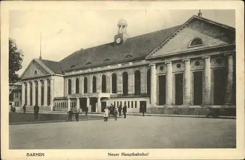 Barmen Wuppertal Neuer Hauptbahnhof Kat. Wuppertal