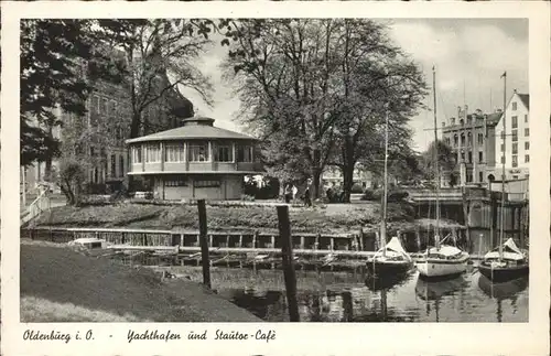 Oldenburg Niedersachsen Yachthafen Stautor-Cafe / Oldenburg (Oldenburg) /Oldenburg  Stadtkreis