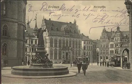 Bremen Marktplatz Kat. Bremen